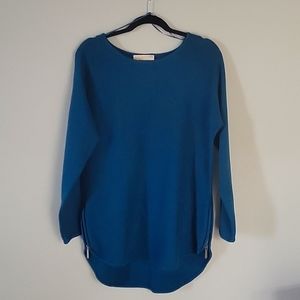 NWT Michael Kors Deep Turquoise Sweater